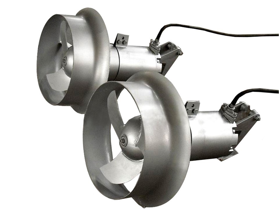 Stainless Steel Submersible Mixer Domestic Waste Water Treatment